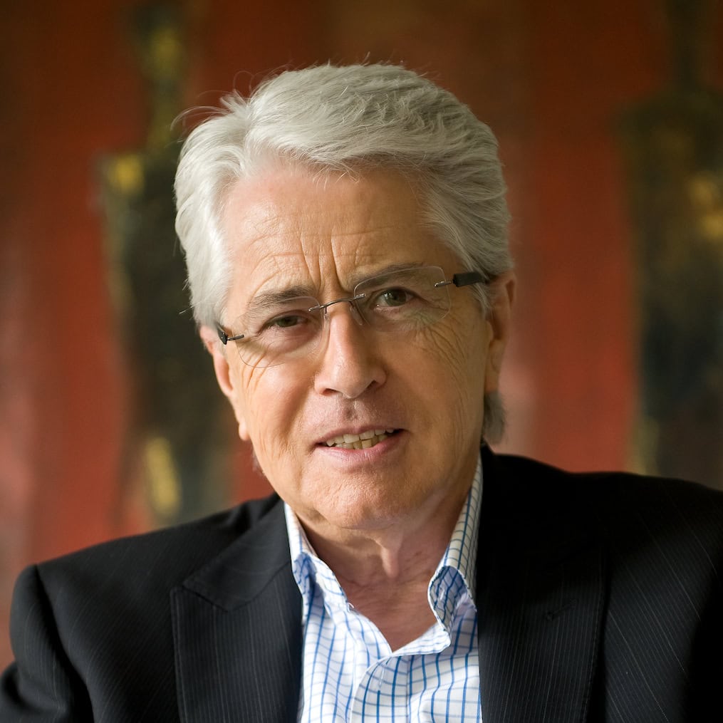 Portrait des deutschen Fernsehmoderator und Entertainer Frank Elstner